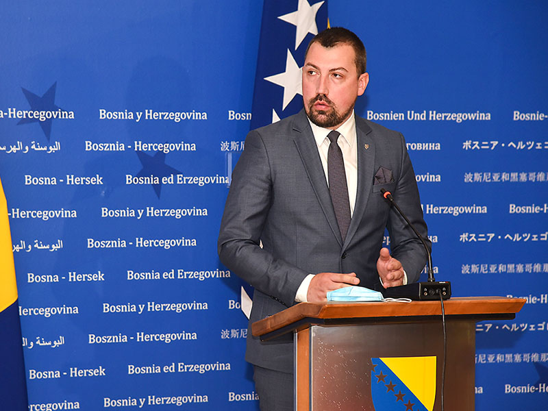 Haris Plakalo - generalni sekretar Evropskog pokreta u Bosni i Hercegovini